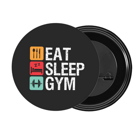 badge pin for bag workout gym pilates 12