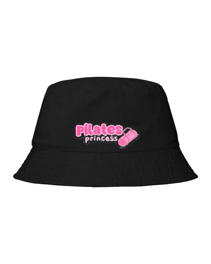 workout gym pilates Bucket hat Fishman hat cap Black 12