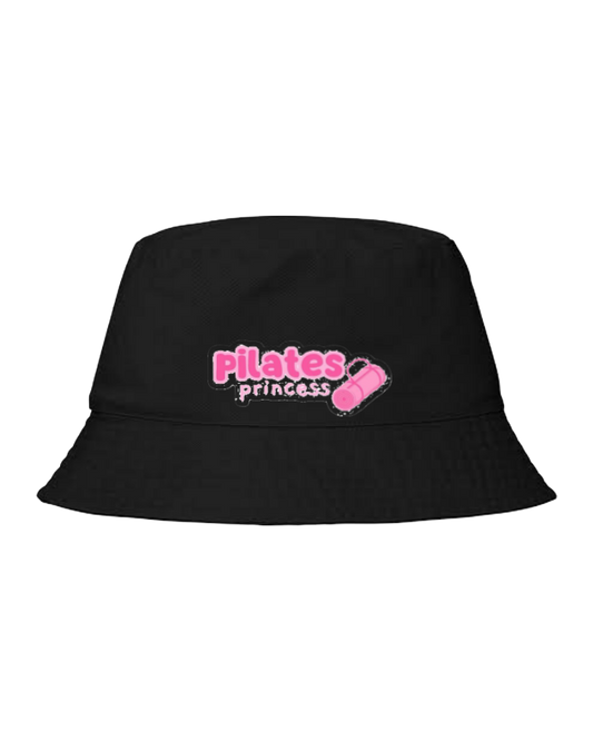 workout gym pilates Bucket hat Fishman hat cap Black 12