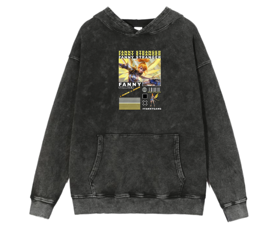 Mobile Legends Bang Bang One Size hoodie Washed 12