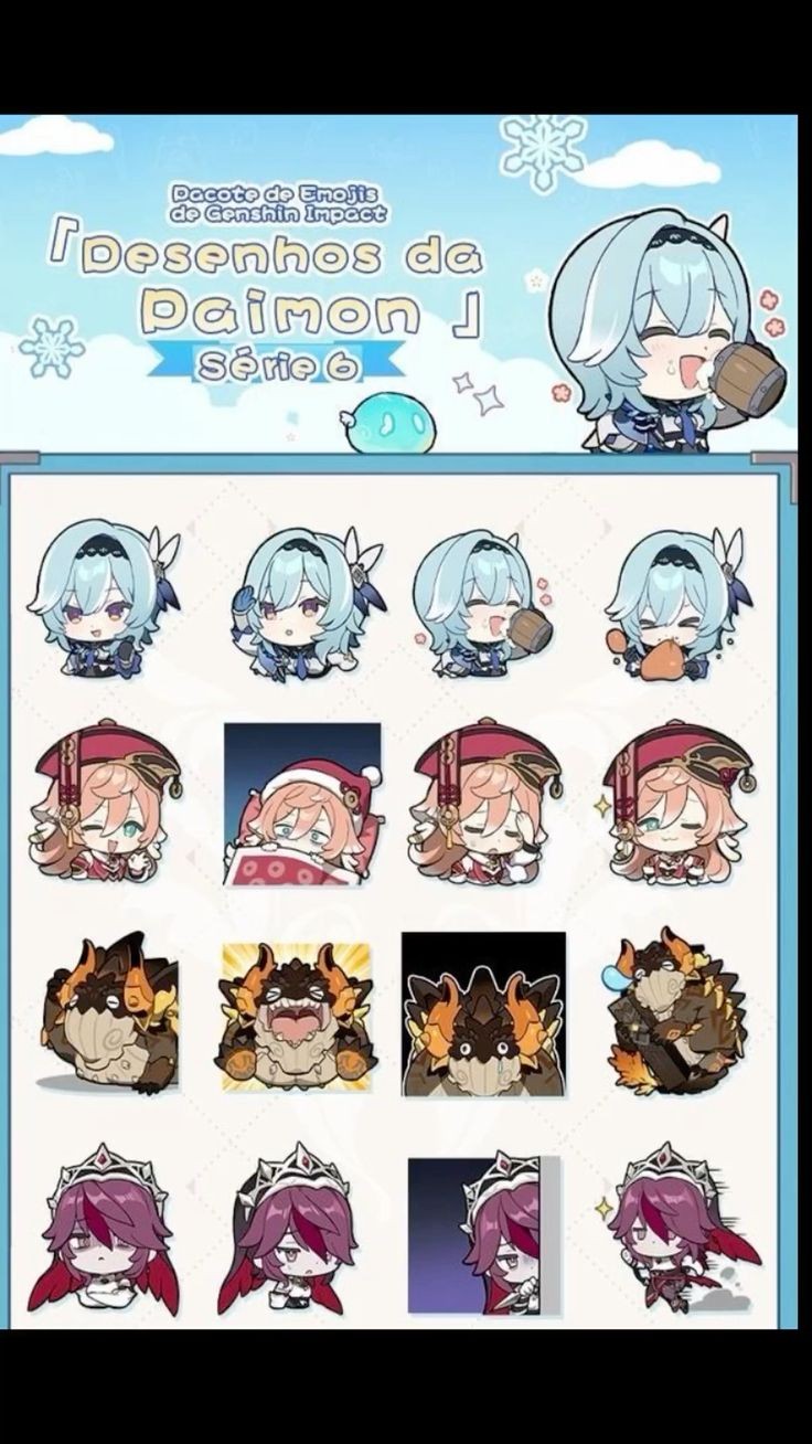 Genshin Impact Sticker 12