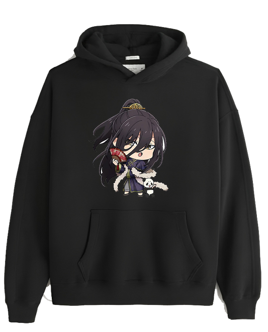 blue lock One Size hoodie Black 12