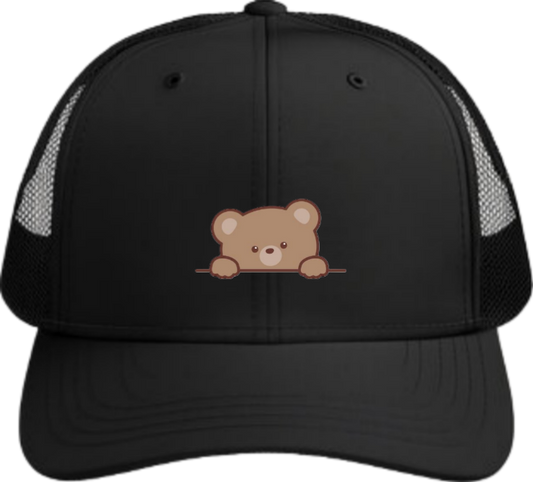 bear Baseball cap Black 12