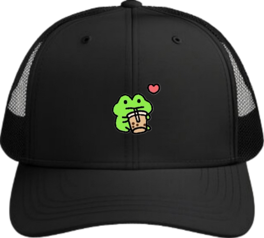 Frog Baseball cap Black 12