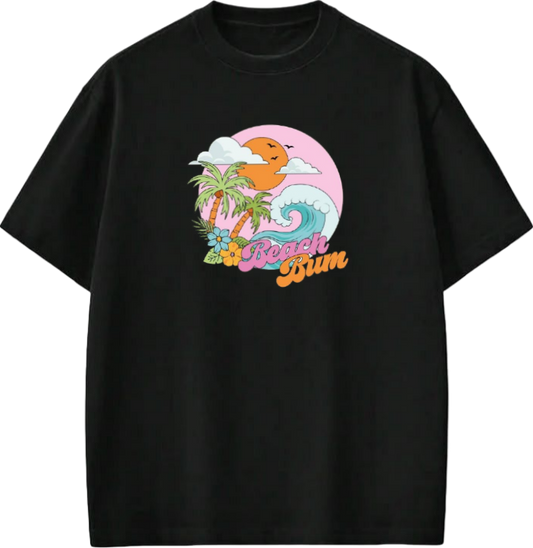 Summer Vibes t- shirt Black Back 12