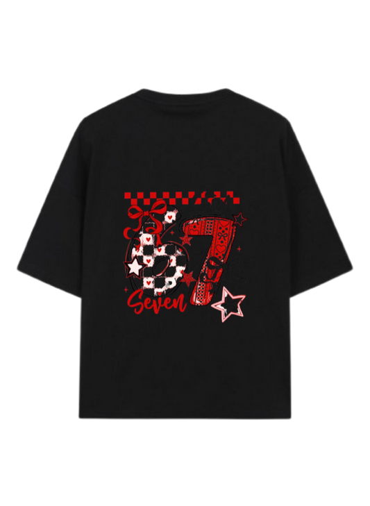 67 designs One Size t- shirt Black Back 12
