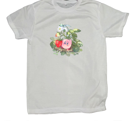 Cute Anime Kirby T-Shirt – Kawaii Graphic Tee, Soft Casual fit Sleeve Shirt for Women, Men, Teens, and Gaming Fans 12