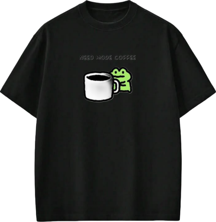 Frog One Size t- shirt Black 12