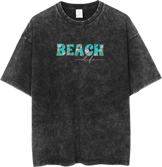 Summer Vibes One Size t- shirt Washed 12