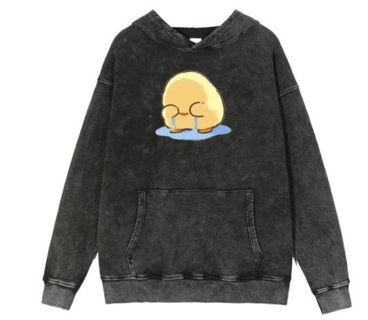 duck Oversize Hoodie Washed 12
