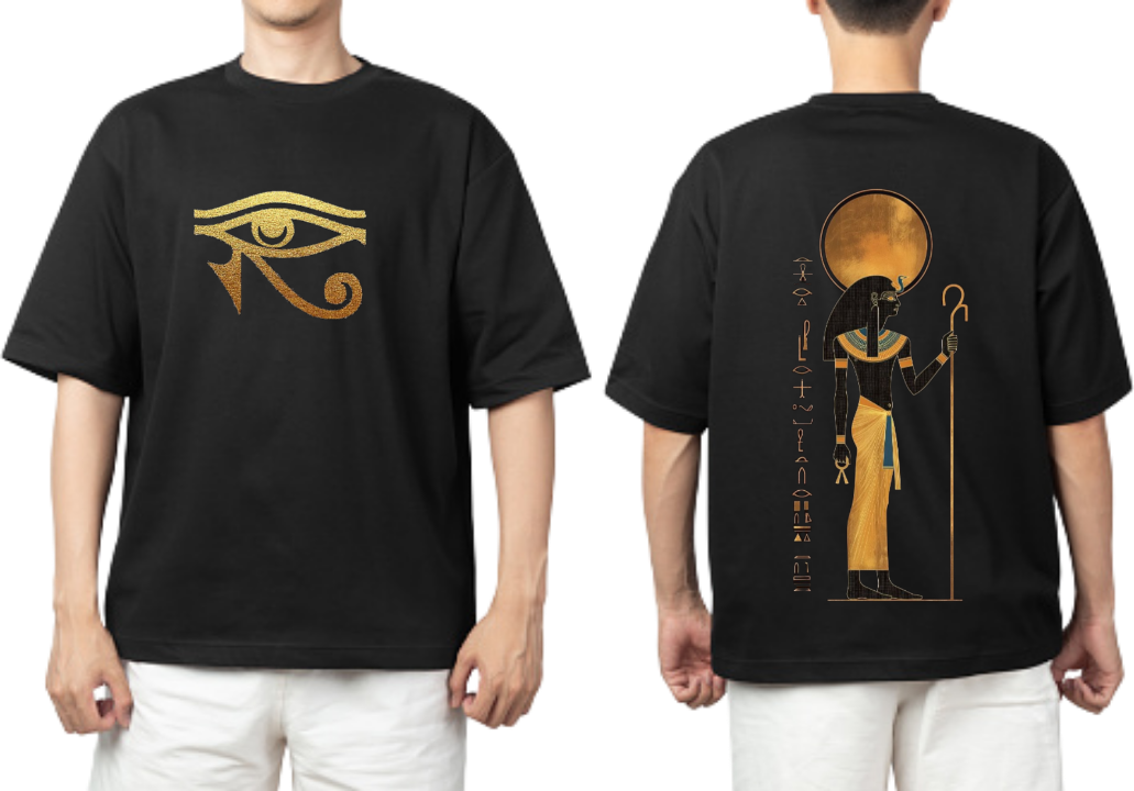Egypt t- shirt One Size Black Back 12