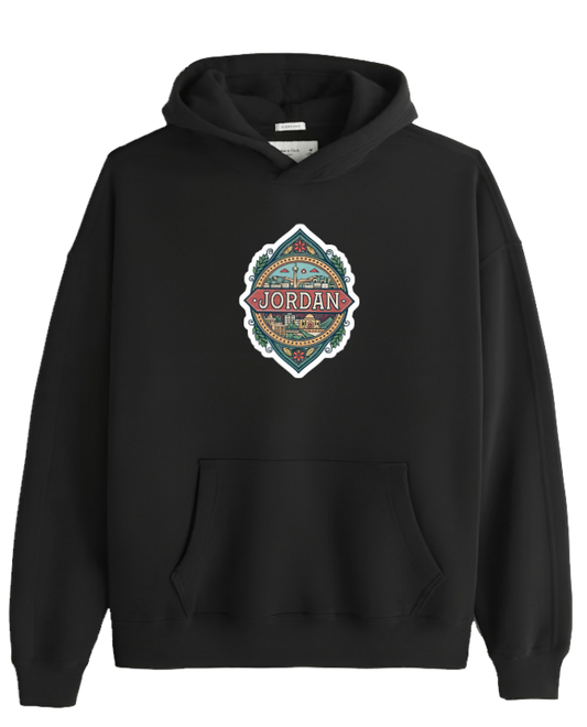 Jordan Oversize Hoodie Black 12