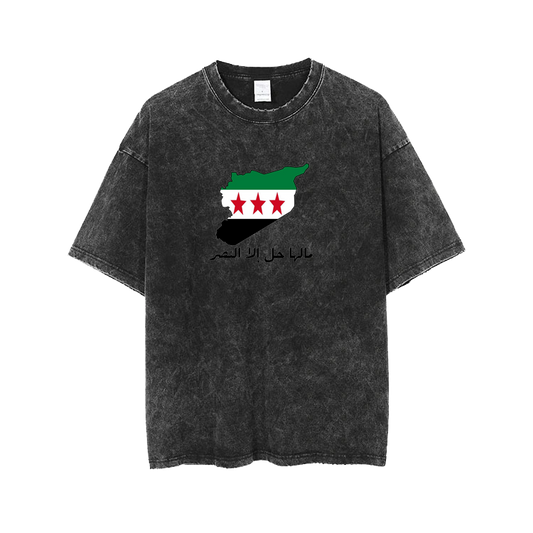 Syria t- shirt One Size Washed 12