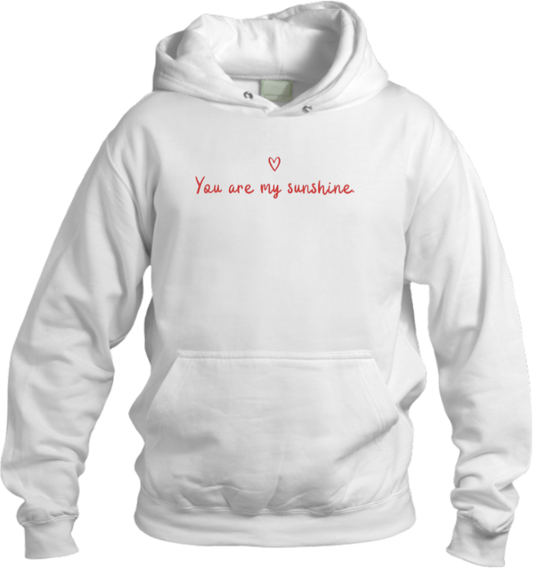 VaIentine coupIe Oversize Hoodie White 12