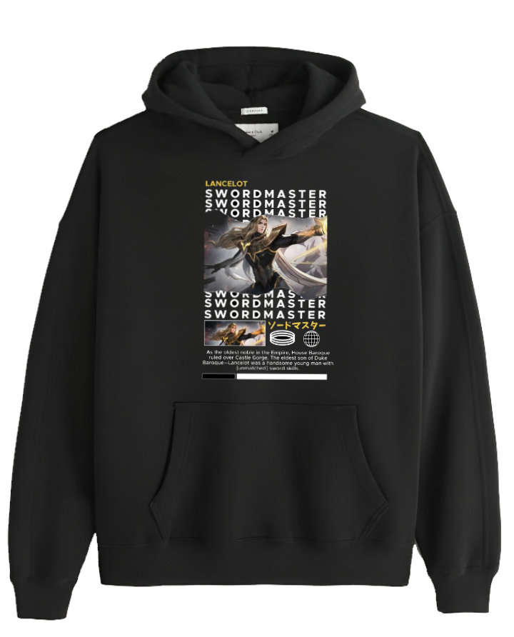 Mobile Legends Bang Bang One Size hoodie Black 12