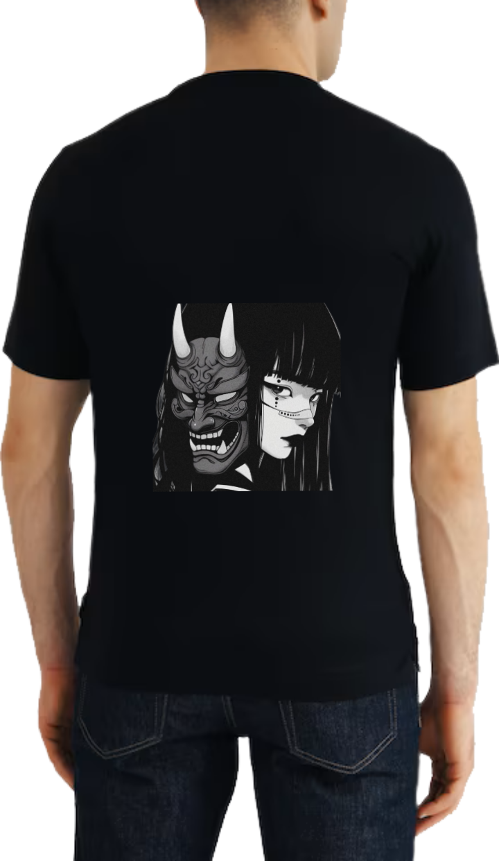 Oni t- shirt One Size Black back 12