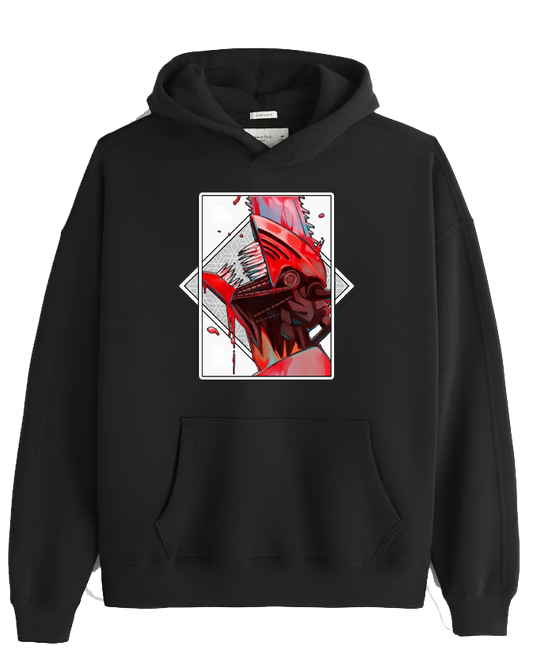 Chainsaw Man One Size hoodie Black 12