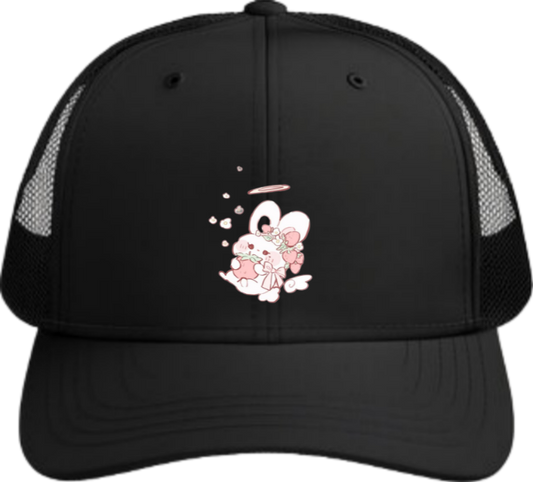 bunny Baseball cap Black 12