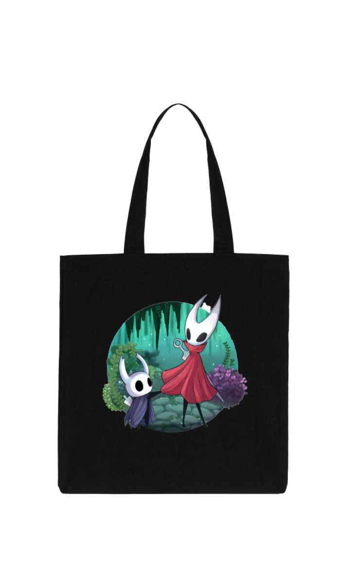 Hollow Knight tote bag Black 12