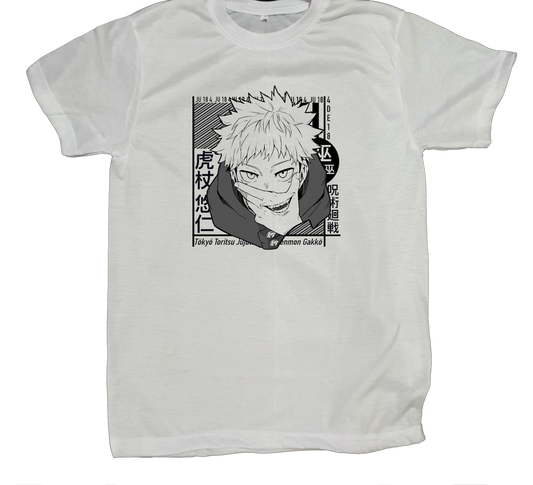 tjujutsu kaisen GOJO fit t- shirt White 22