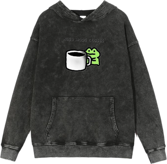 Frog Oversize Hoodie Washed 12