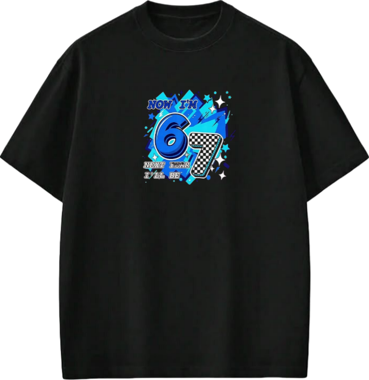 67 designs One Size t- shirt Black 12