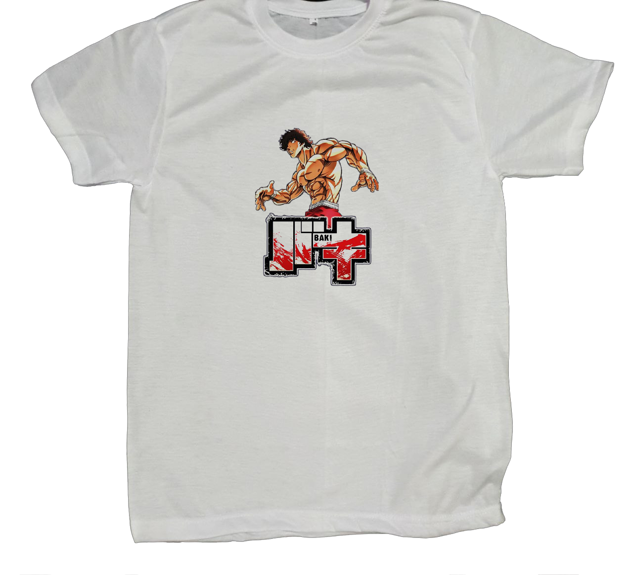 anami baki  t- shirt fat White 12