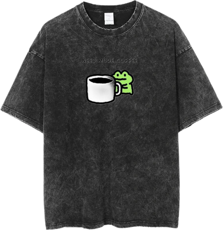 Frog One Size t- shirt Washed 12