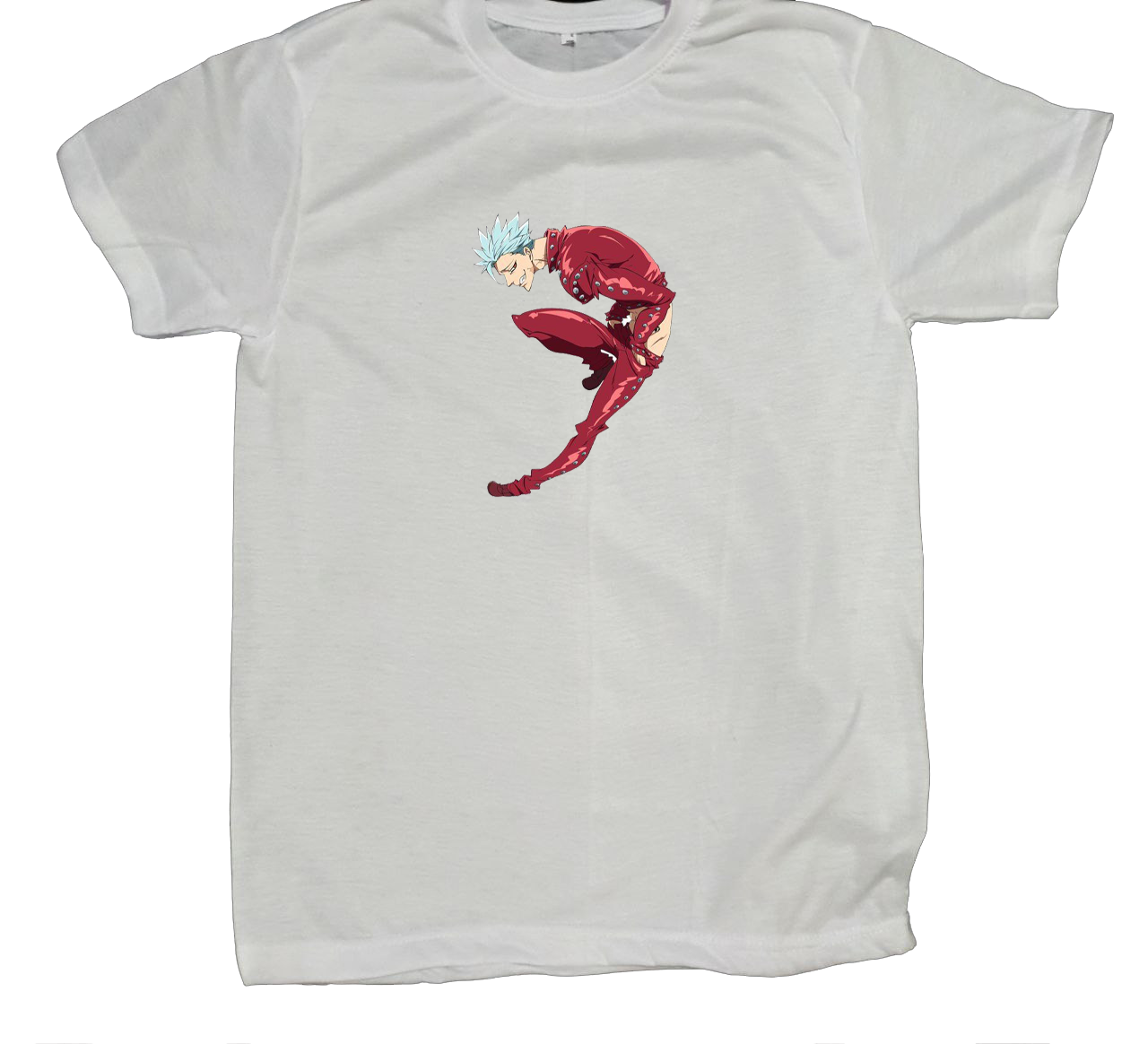 Anime Nanatsu no taizai seven deadly sins One Size t- shirt White 12