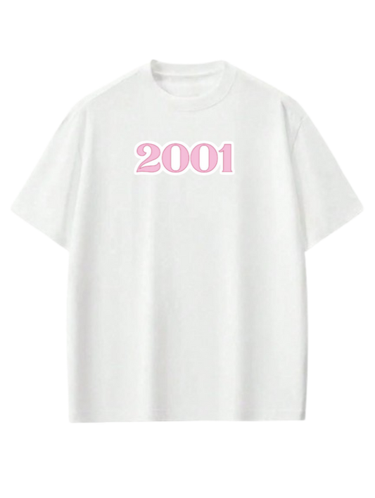 age t- shirt White 2001