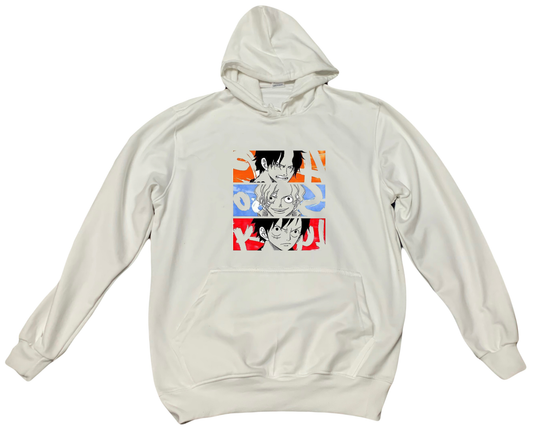 one piece One Size hoodie White 12
