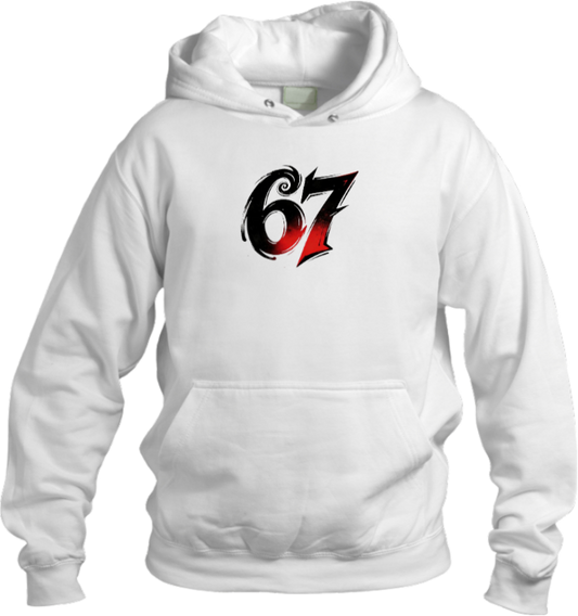 designs 67 Oversize Hoodie White 12