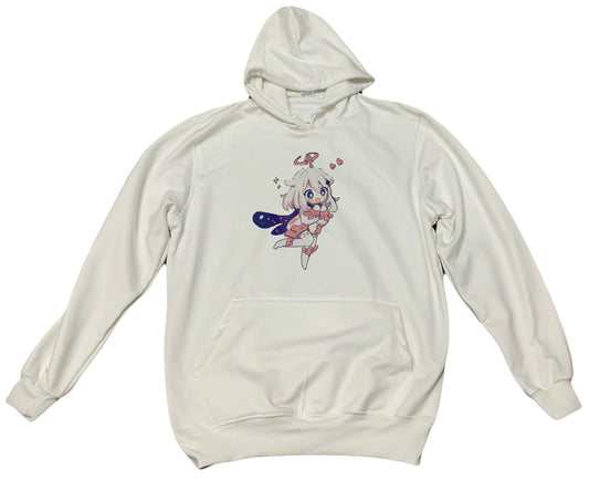 Genshin Impact OverSize hoodie White 3
