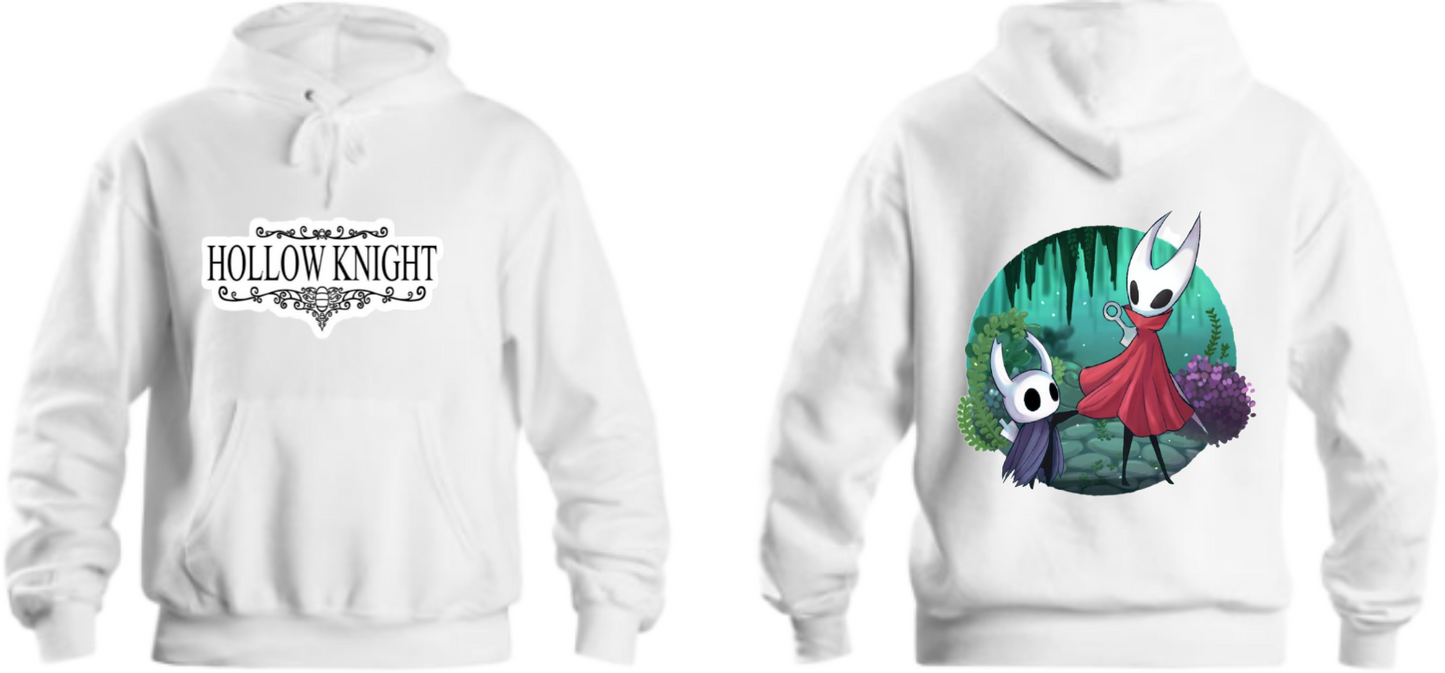 Hollow Knight One Size hoodie White Back 12
