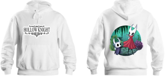 Hollow Knight One Size hoodie White Back 12
