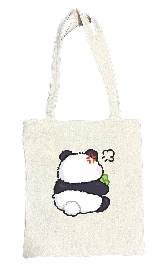 PANDA tote bag beige 12
