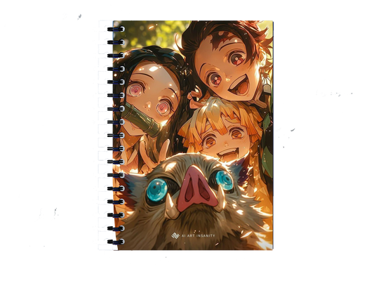 Demon Slayer Notebook A5 12