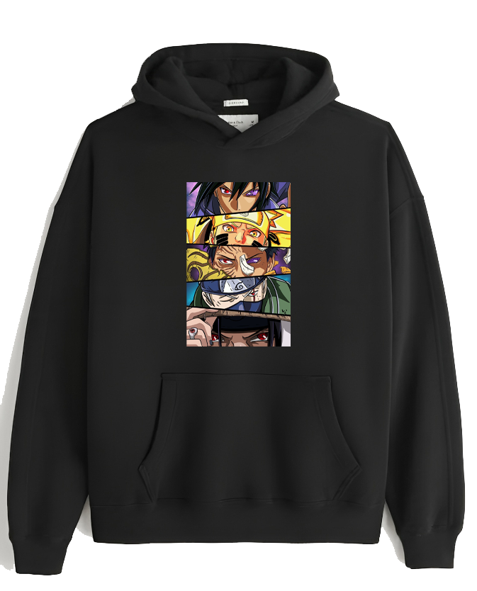Naruto Shippuden One Size hoodie Black 52