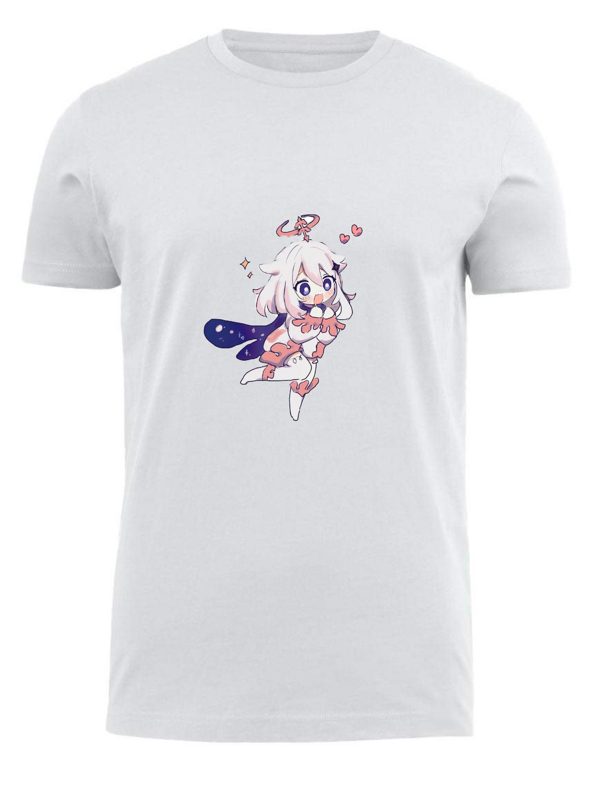 Genshin Impact t-shirt fit White 12