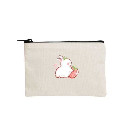 bunny wallet pencil case Beige 12