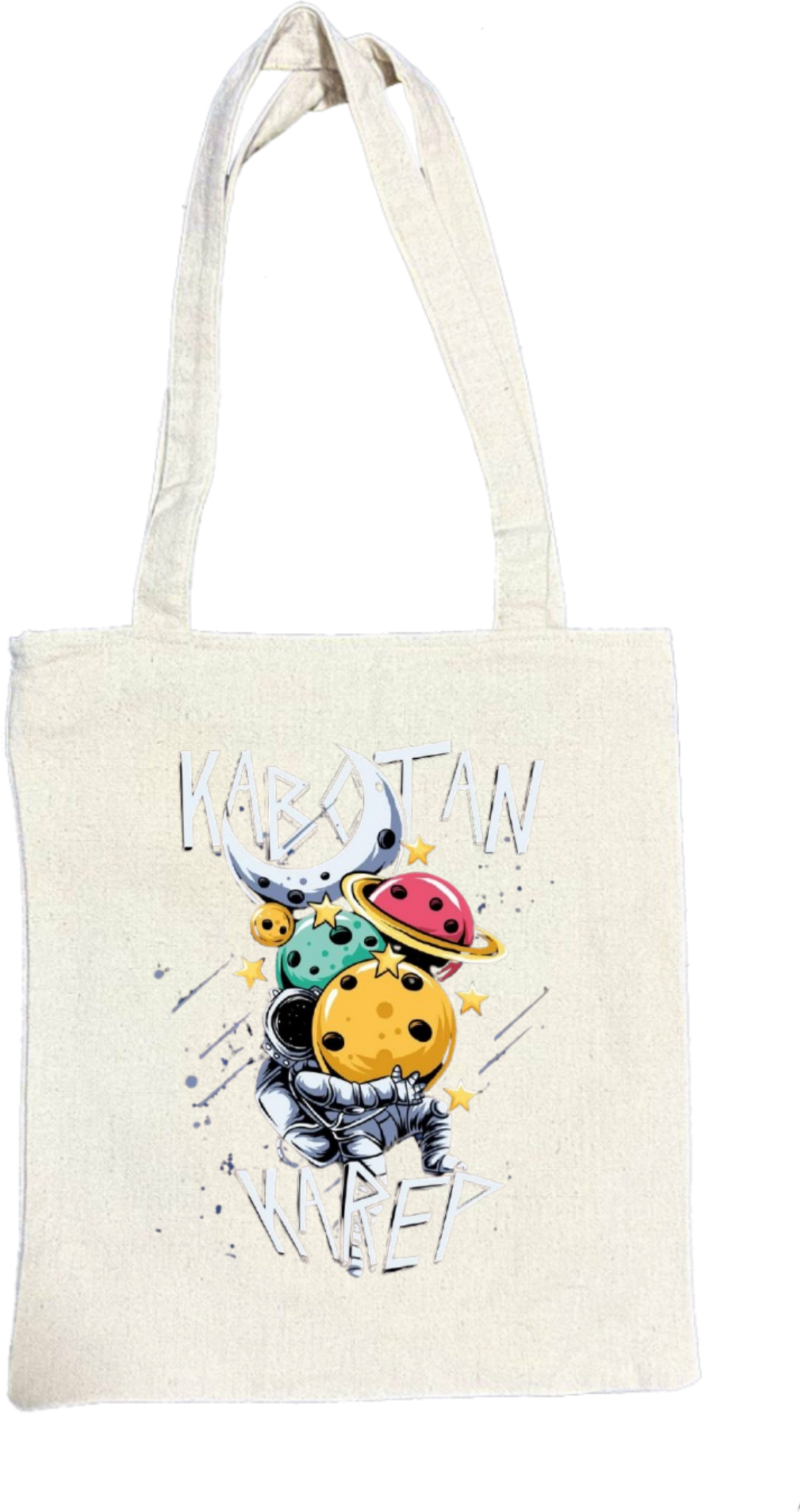 aliens tote bag Beige 12