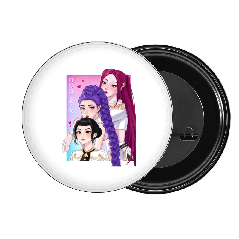 Hunterix kpop brooch 12