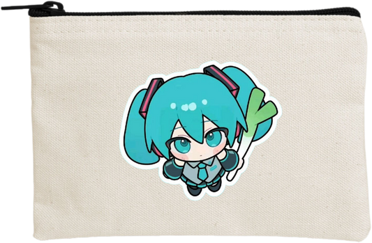 miku pencil case Beige 12