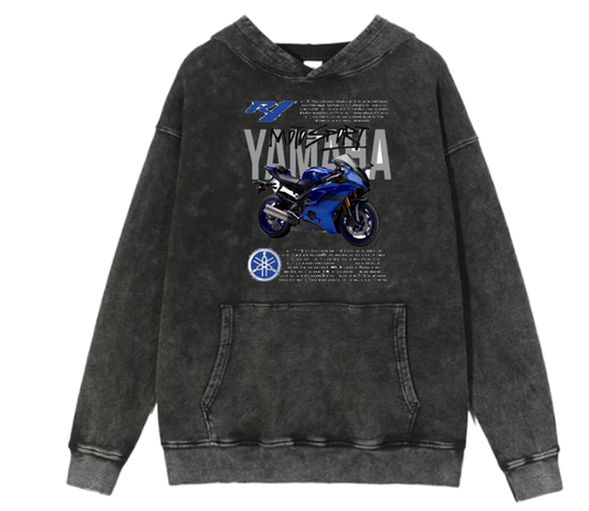 MOTOR CYCLE One Size hoodie Washed 12