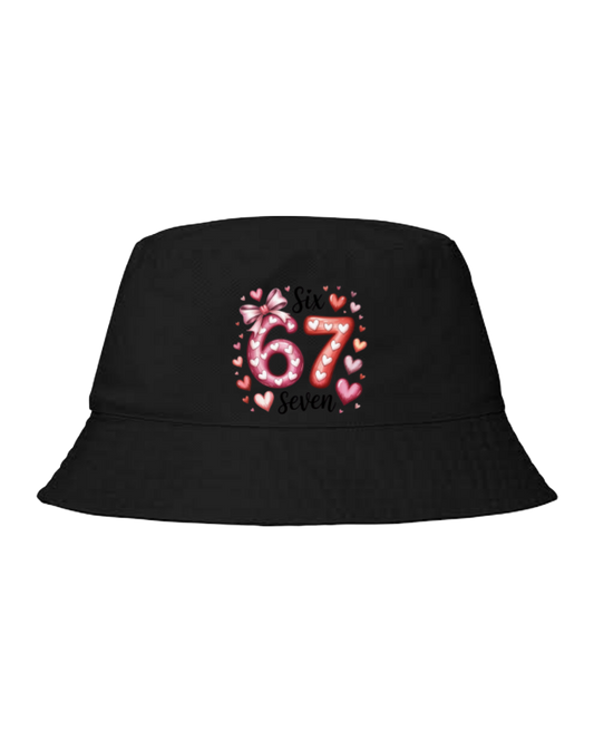 67 designs Bucket hat Fishman hat cap Black 12