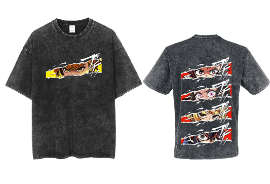 Anime Demon slayer nezuko tanjiro  One Size t- shirt Washed 12