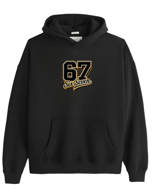 designs 67 Oversize Hoodie Black 12