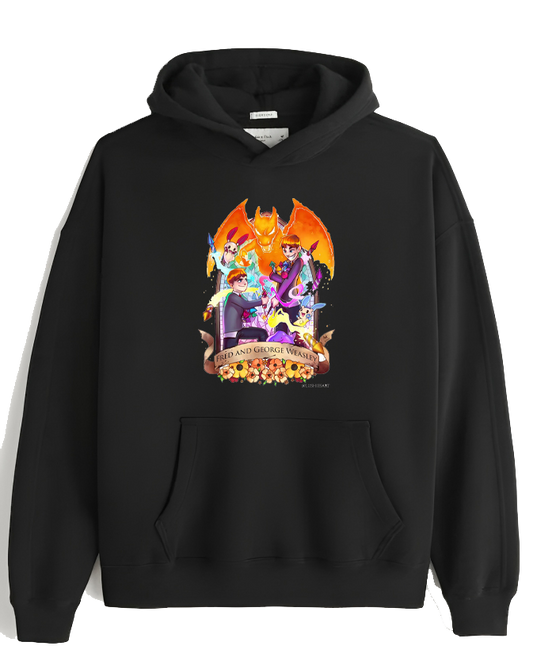 Harry Potter One Size hoodie Black 12