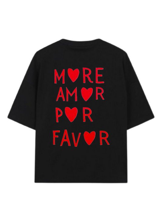 VaIentine coupIe t- shirt Black Back 12