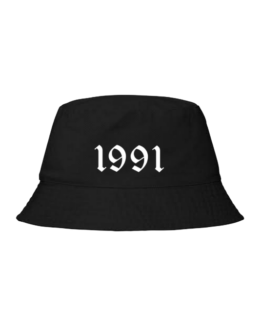 age Bucket hat Fishman hat cap Black 1991